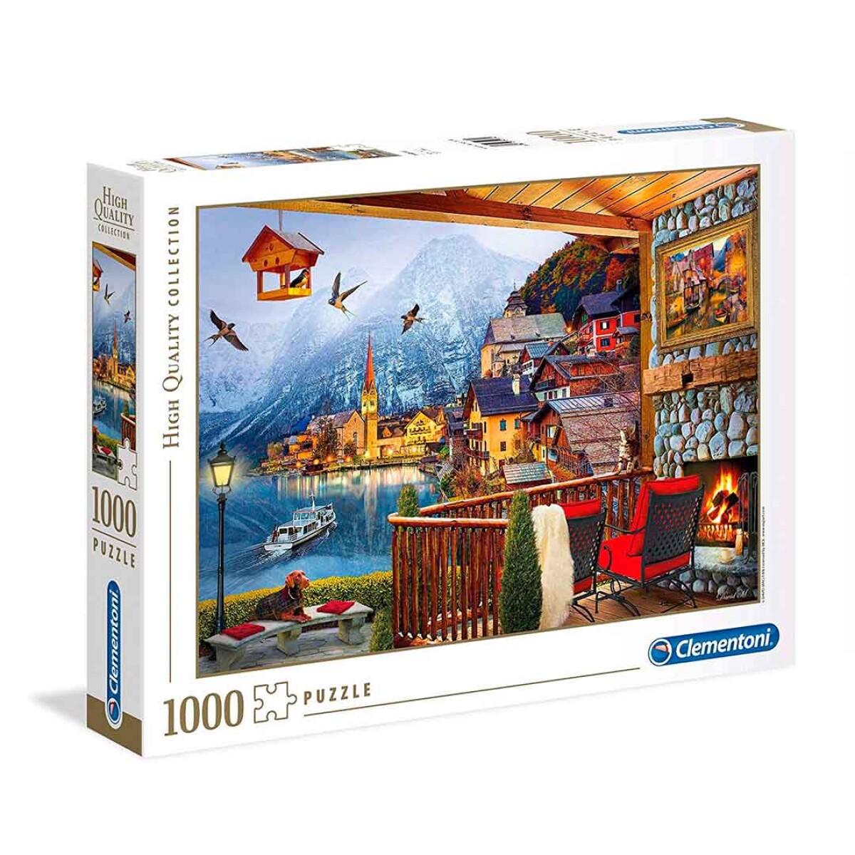 Puzzle Clementoni 1000 piezas Hallstatt High Quality - 001 
