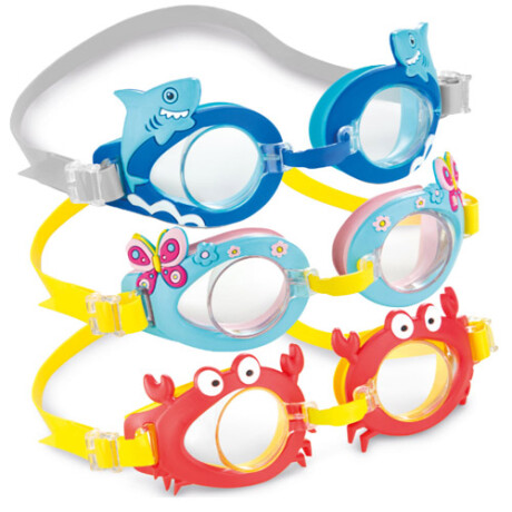 INTEX LENTES DE NATACION INFANTILES DE DISEÑO EDAD +3 Intex Lentes De Natacion Infantiles De Diseño Edad +3