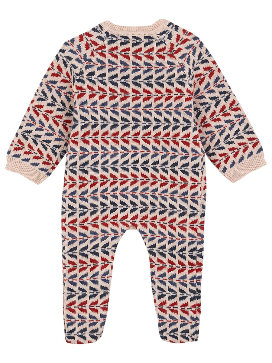 Pelele De Jaquard Rojo