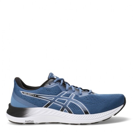 Championes de Hombre Asics Gel Excite 8 Azul - Negro - Blanco