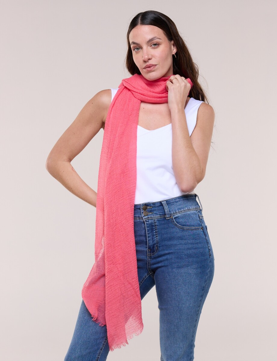 Pashmina Gasa - Rosa Oscuro 