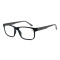 Lentes De Vista Ultem Chilli Beans Rectangular Negro/Ónix