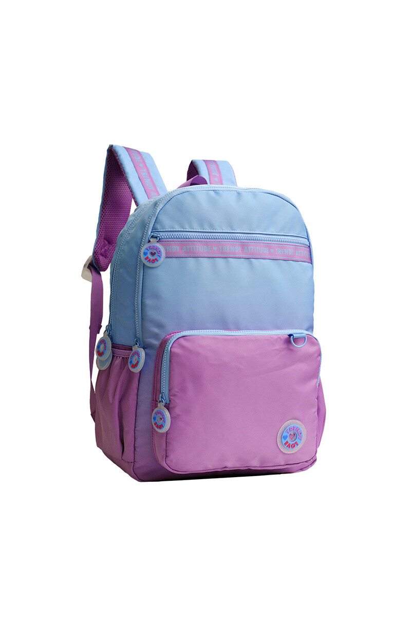 Mochila trendy - Celeste 