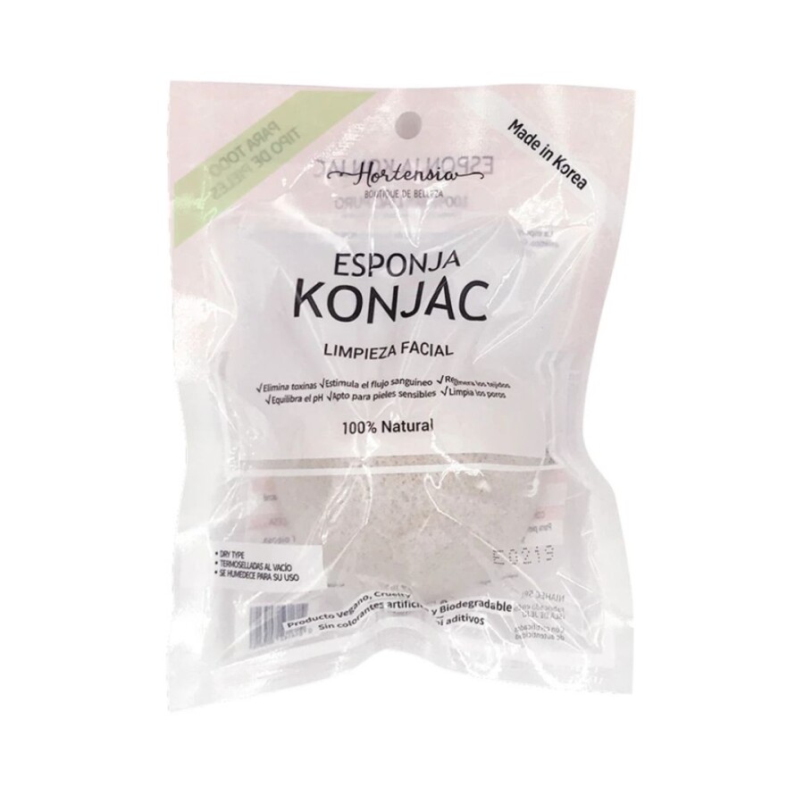 Esponja Facial Konjac – Áloe Esponja Facial Konjac – Áloe
