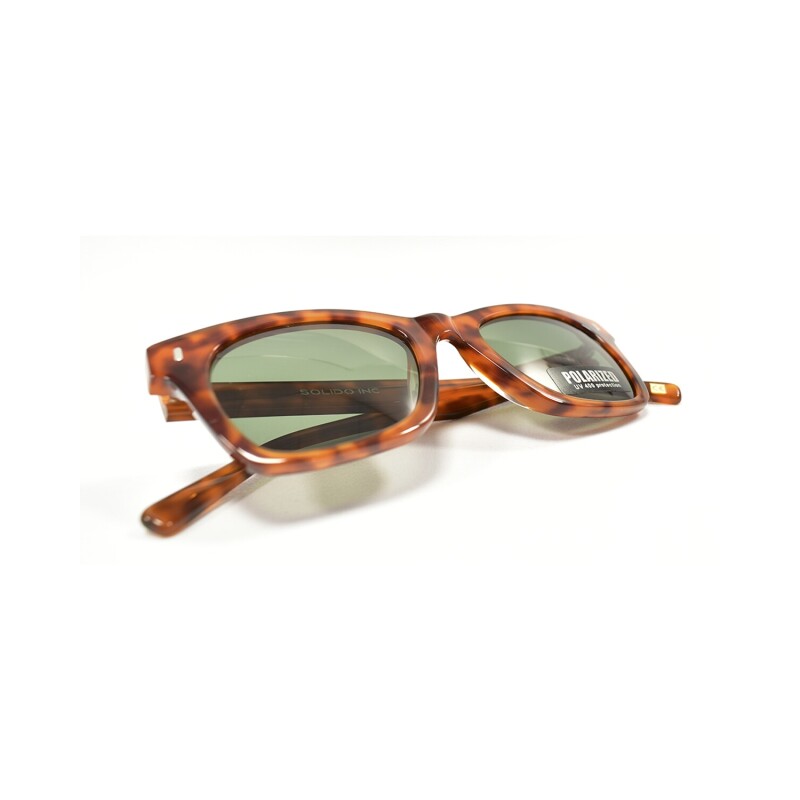 Lentes de sol Solido Inc polarizados con protección UV400 de color marrón con estuche de regalo para proteger la vista Marrón