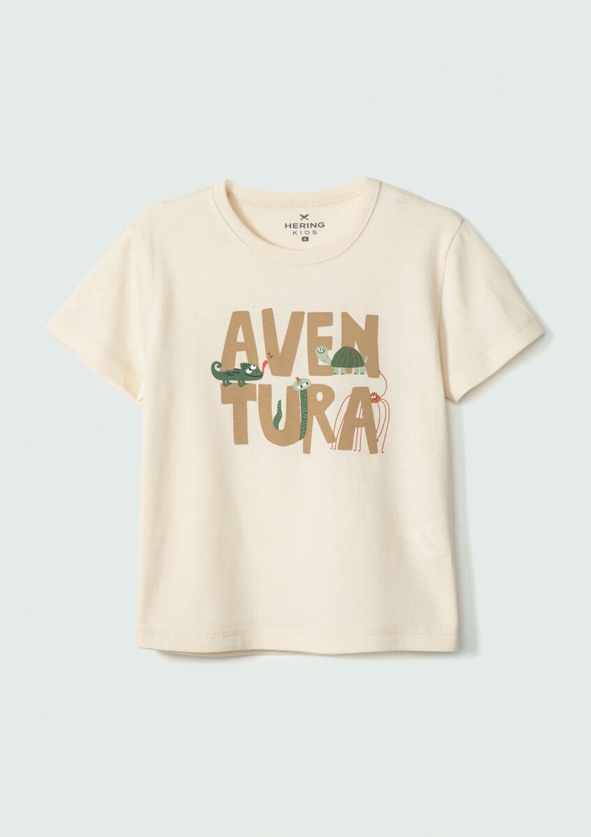 CAMISETA INFANTIL CON ESTAMPA - SUELA 