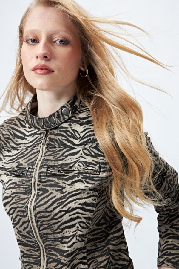 CAMPERA TAMPA Animal Print