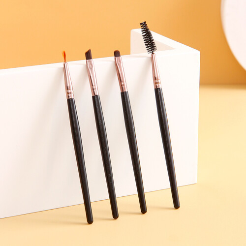 Set Brochas Para Maquillaje De Ojos X 4 Unica