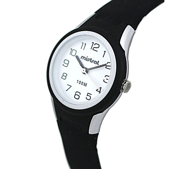 Reloj Mistral Deportivo Silicona Negro 0