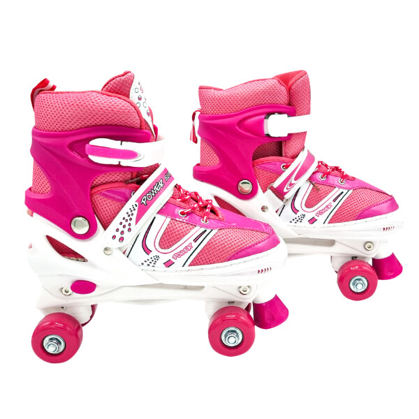 Patin Artistico Semi Profesional Patines Niños Infantil Variante ROSA TALLE M