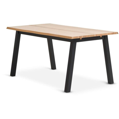 Mesa De Comedor Skolvunde 90X160 Color Roble Natural