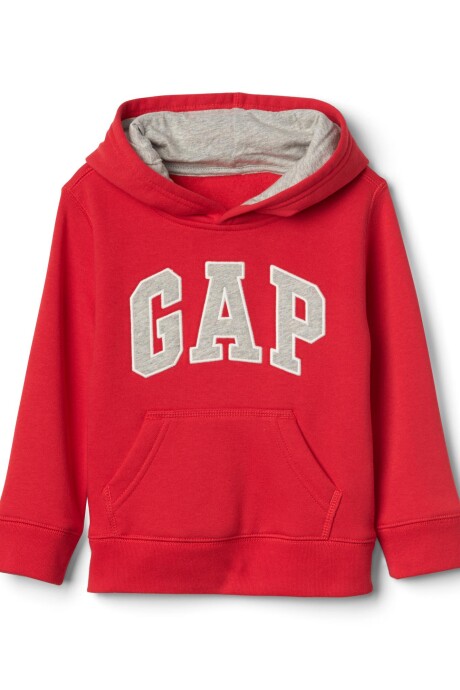 Canguro Logo Gap Con Felpa Toddler Niño Red Wagon