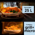 Horno Microondas Con Grill Xion Xi-mw2550g-inox 25 L MICROONDAS XION 25L XI-MW2550G-INOX