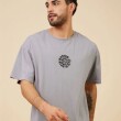 T-SHIRT RUSTY GAIMAN GRIS