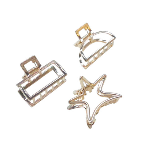 Broches pinzas dorada Broches Pinzas Dorada