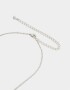 Cadena Corta con Dije Packaging especial Collar De Oso Con Strass - Plateado