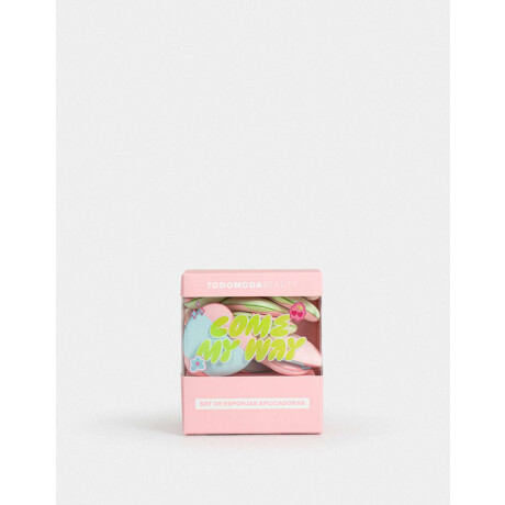 Set De Esponjas Para Cushion Combinacion Multicolor