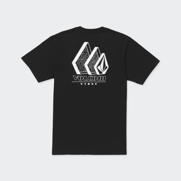 Remera Volcom Repeater Negro