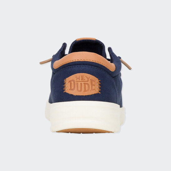 Zapatos Hey Dude Paul Canvas Azul