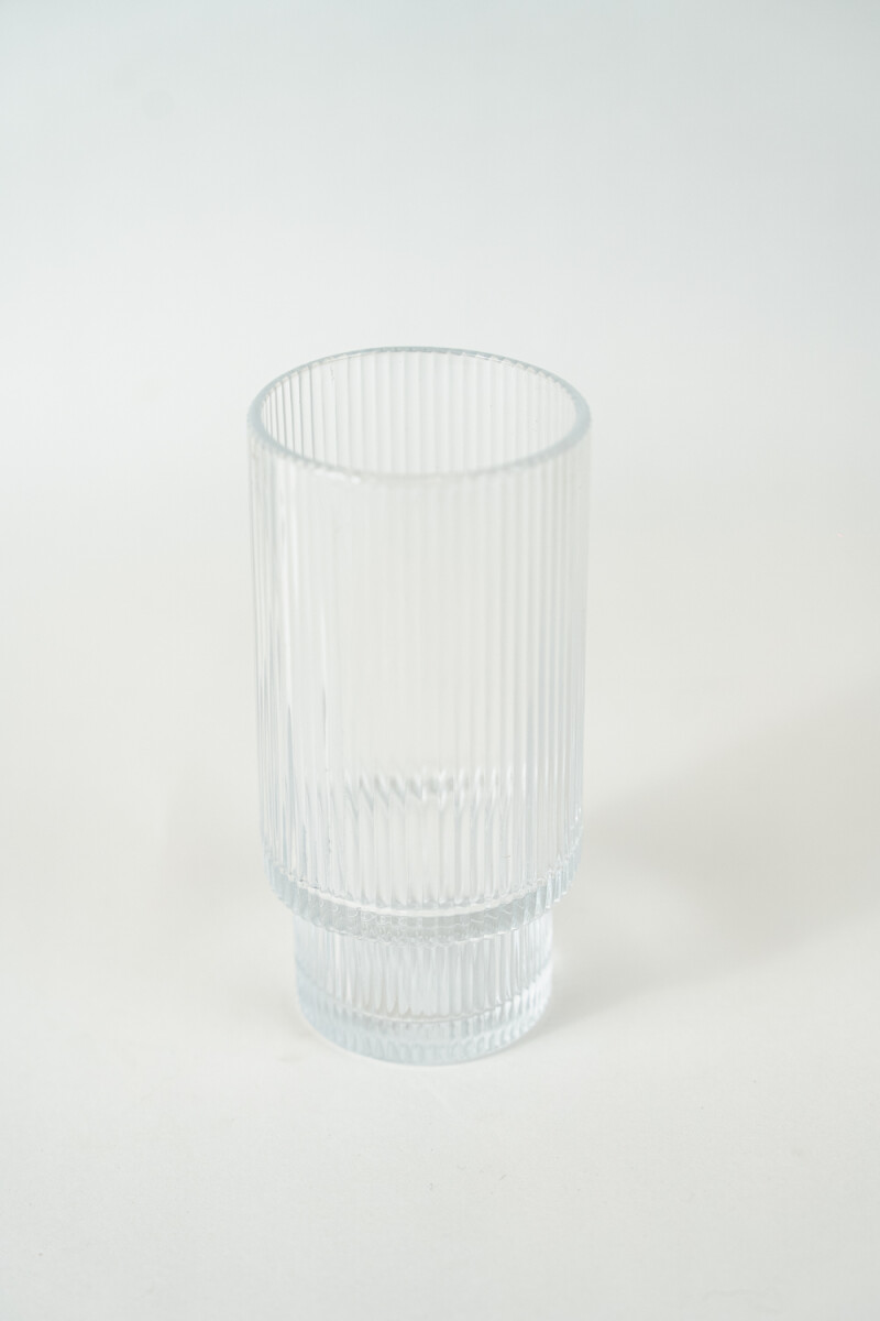 Vaso Line Alto - Color Unico 