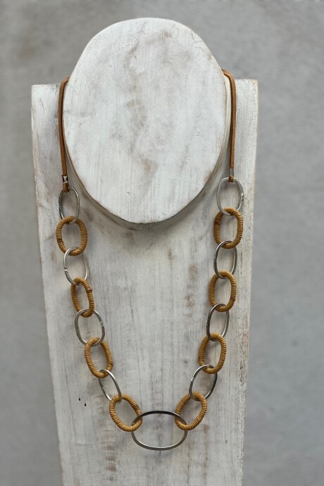 COLLAR CRONOS PLATEADO