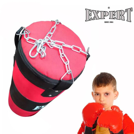 Bolsa Boxeo 67cm + Relleno Compacto + Cadenas P/ Niño Box008003