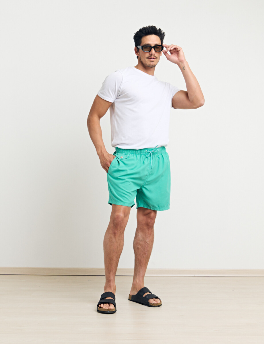 450625 SHORT HARRINGTON LABEL Verde