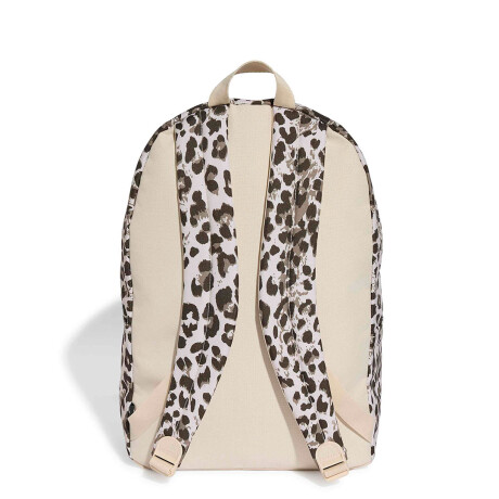 Mochila Adidas Estampada Leo Beige - Animal Print