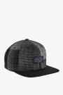PATCHWORK FLAT BRIM Negro