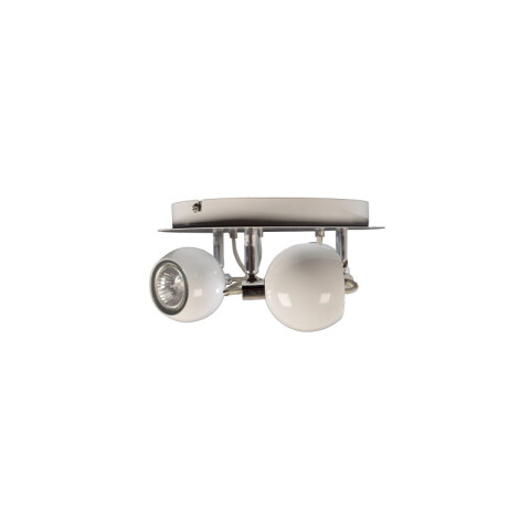Spots móviles IRON blanco base redonda 3xGU10 50W AI1034