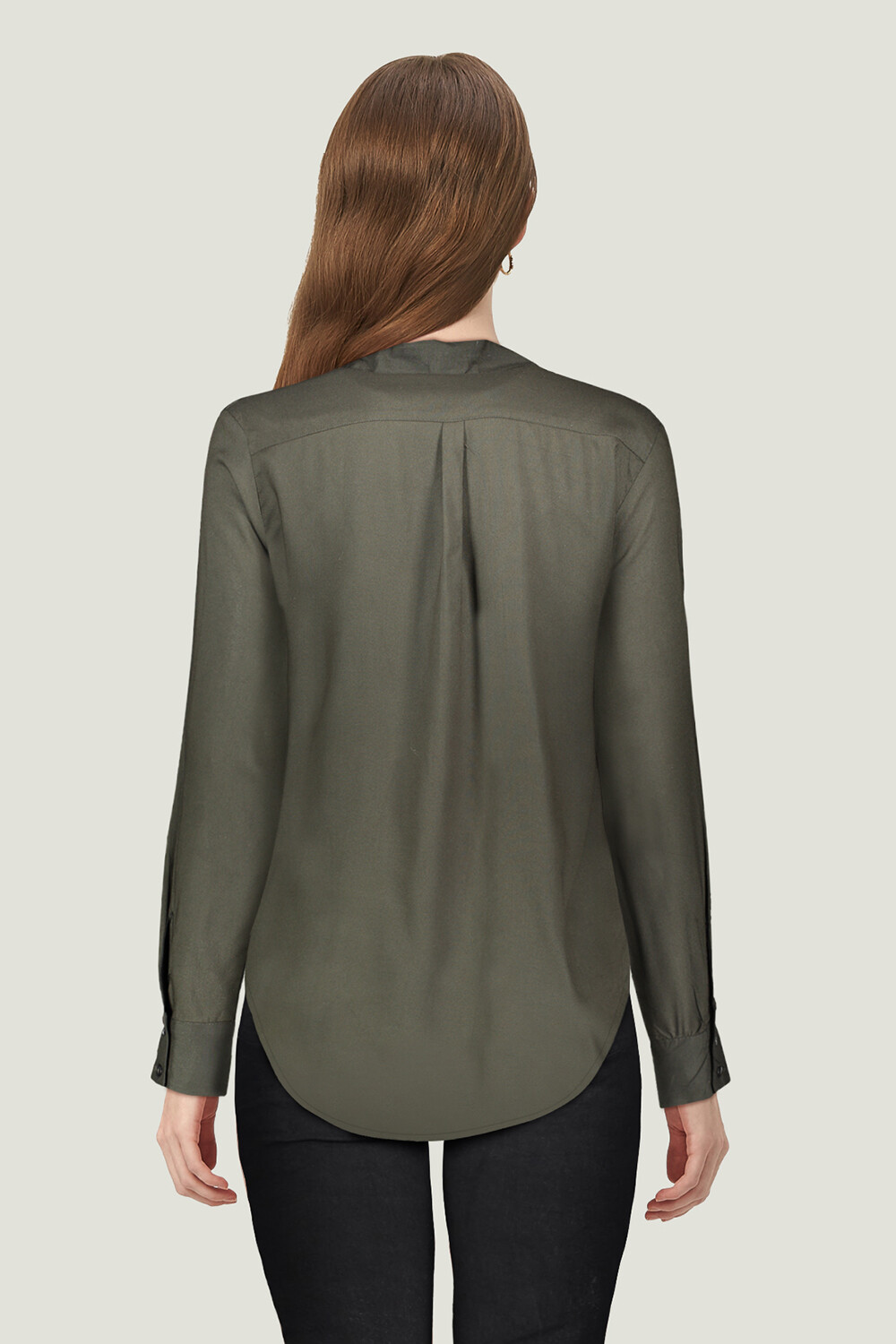 Blusa Gunthero Verde Oliva Oscuro