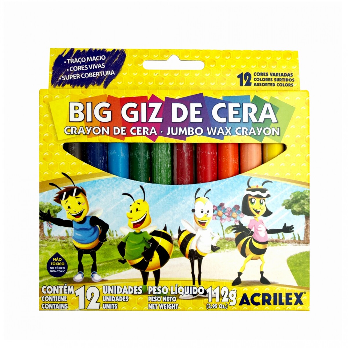 Crayola Acrilex Gruesa x 12 