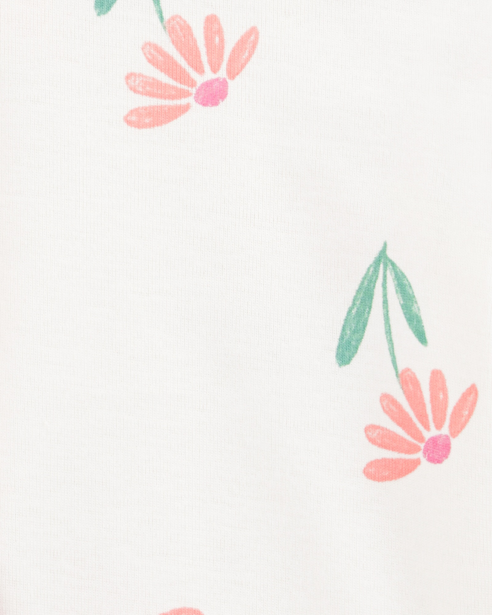 Pack cuatro bodies de algodón, diseño floral Pack cuatro bodies de algodón, diseño floral