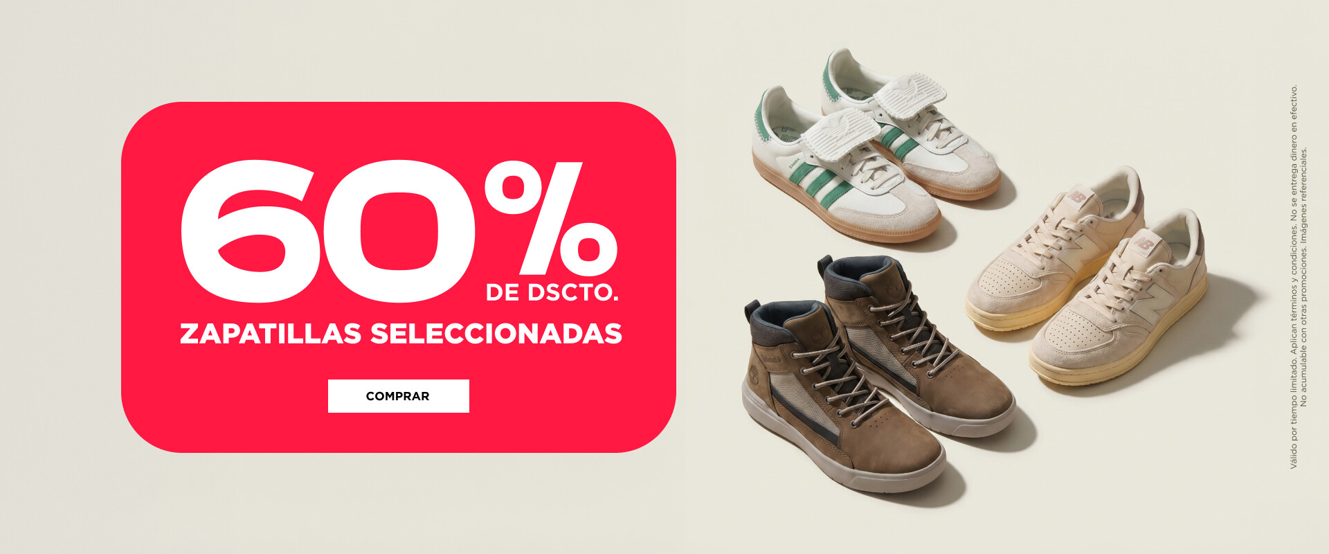 Liquidación de zapatillas