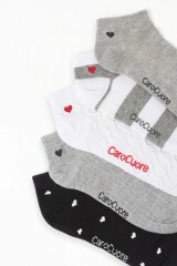 PACK X5 SOQUETE CELINA Multicolor