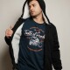 Campera Felpa y Corderito Black