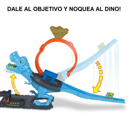 Pista Hot Wheels City T Rex Dinosaurio Loop Devorador Pista Hot Wheels City T Rex Dinosaurio Loop Devorador