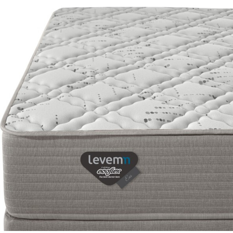 Colchón EOS ECOFLEX Resortes 2 Plazas 138 x 188 x 20 cm Colchón EOS ECOFLEX Resortes 2 Plazas 138 x 188 x 20 cm