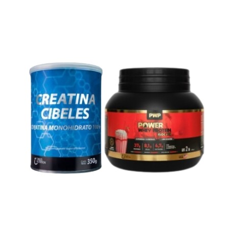 CREATINA CIBELES 350 GR + POWER WHEY PROTEIN VAINILLA 2 LB CREATINA CIBELES 350 GR + POWER WHEY PROTEIN VAINILLA 2 LB