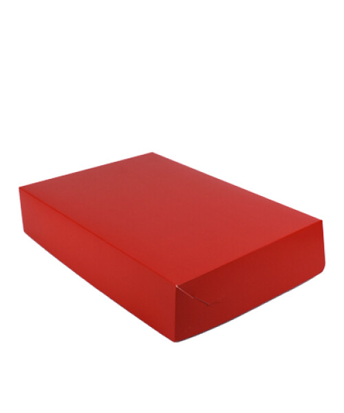 Caja flexi masa 1 kg colores 21x29x6. ROJO