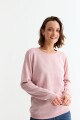 Sweater hilo metálico ROSA
