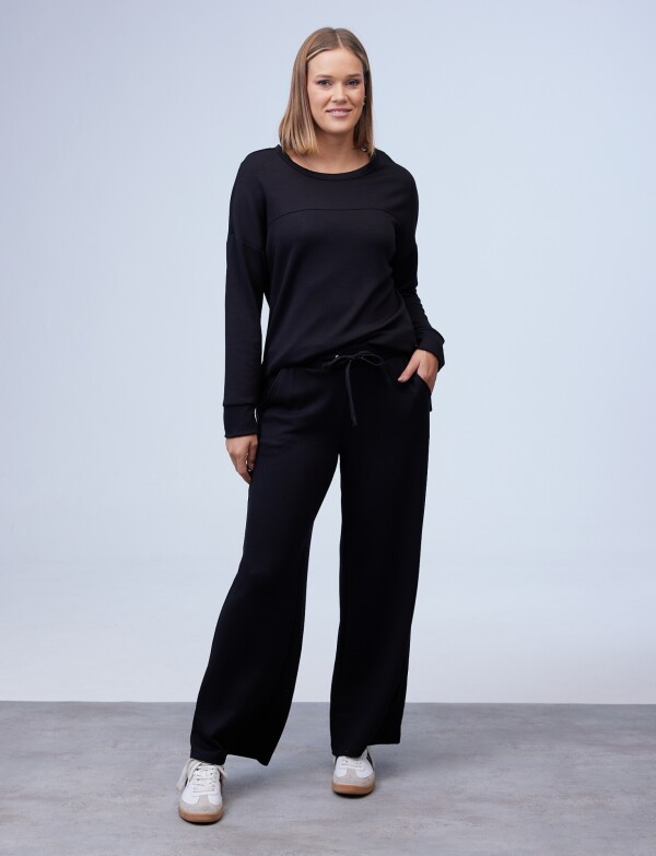 Jogger Modal Wide NEGRO