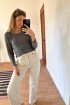 Leather Jeans Crawford Hielo