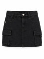 SHORT POLLERA PETRA NEGRO