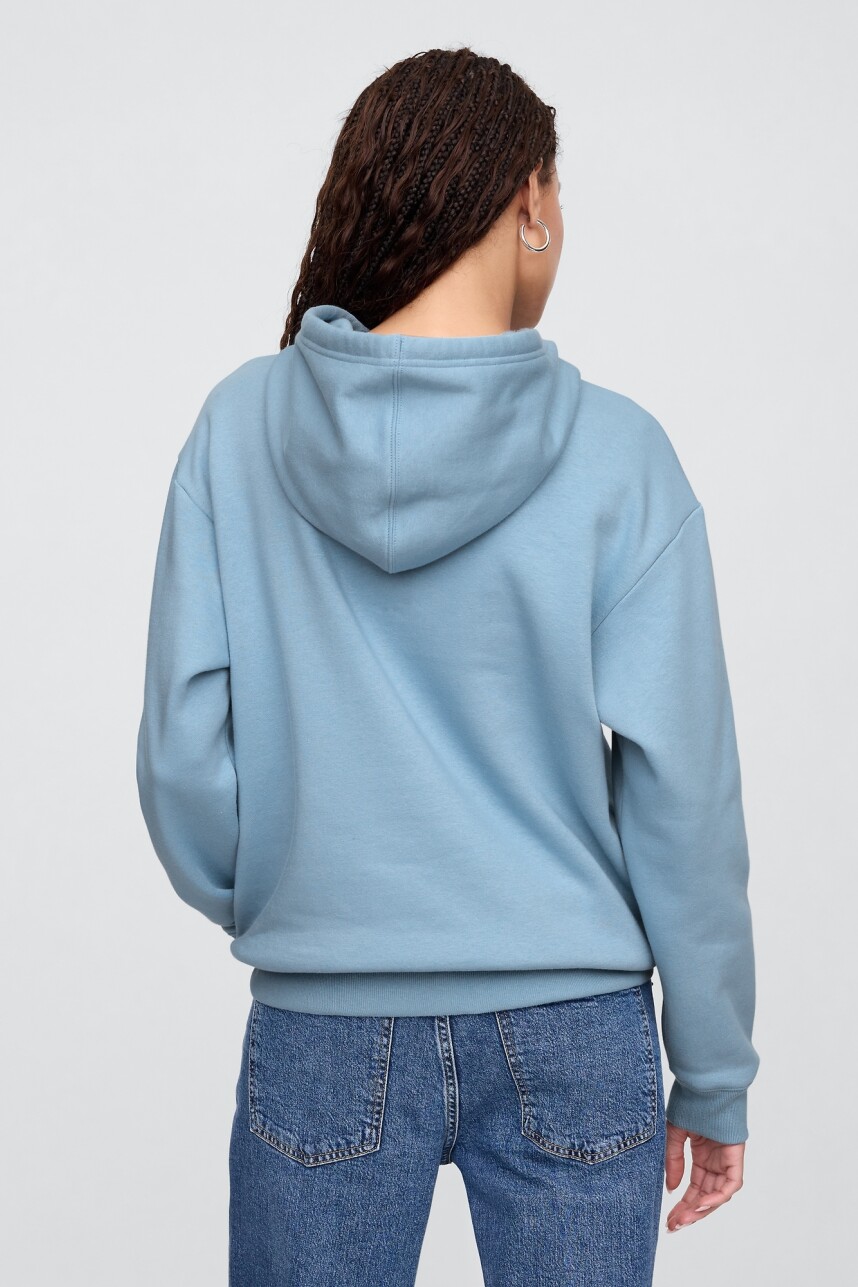 Canguro Logo Gap Mujer Blue Stone