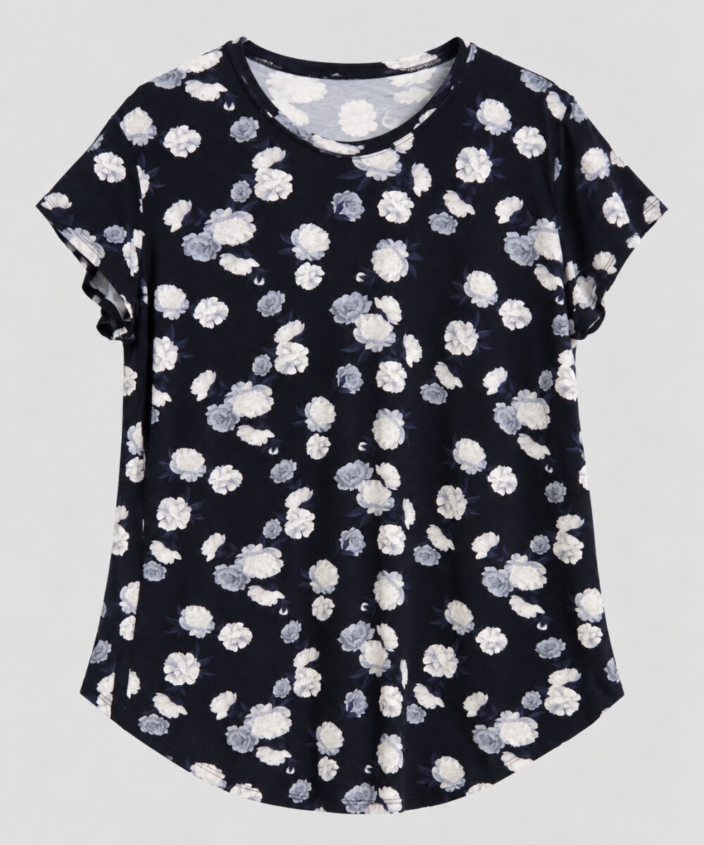 Remera Ruperta - Azul flor 