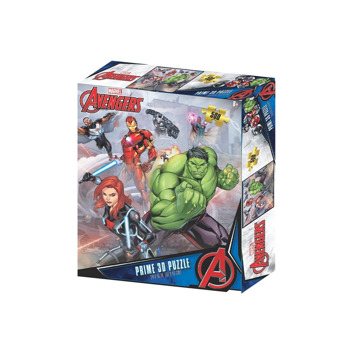 Puzzle Avengers Marvel 3D 500 Piezas 32602 