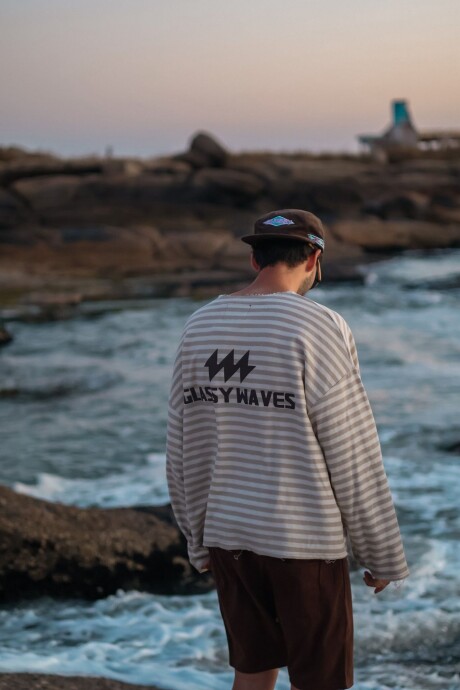 Buzo Reversible Marinero / Arena - Preventa U