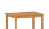 Juego de comedor Extensible 4 Sillas Mad Maciza 120 a 160 cm Natural