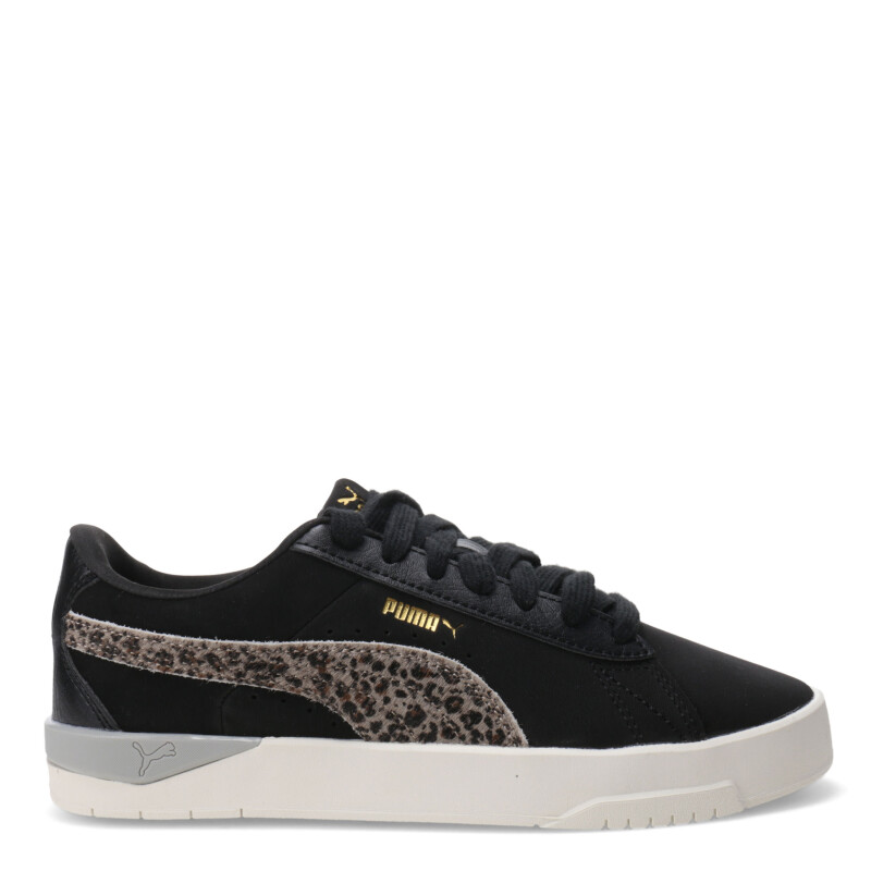 Championes de Mujer Puma Jada Classic Animal Flair Negro - Dorado